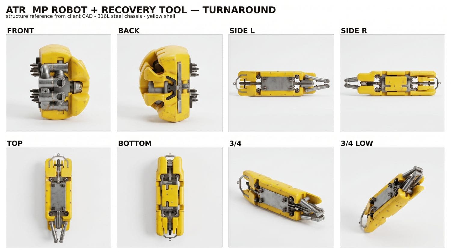 Multipurpose robot + recovery tool